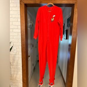 Nick & Nora Adult Large Fox Onesie